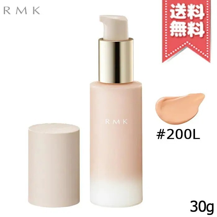 【送料無料】RMK アールエムケー ラスティング ジェルクリーミィファンデーション SPF23/PA++ #200L 30g