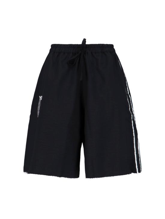 Y-3 Women Straight Pants KF1113 BLACK Black