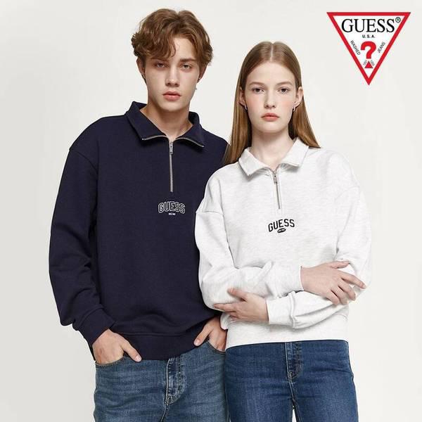 共用刺繍ロゴハーフジップアップスウェットシャツ MN3K9444 628731