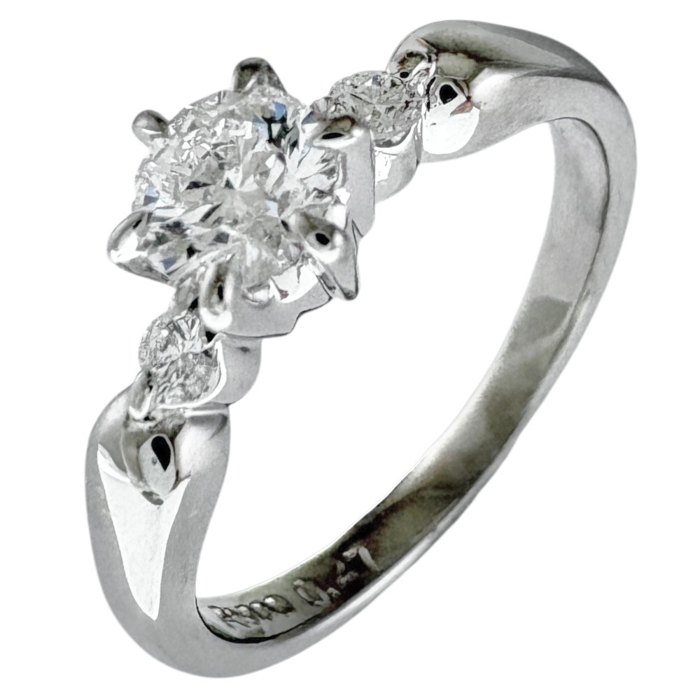 タサキ リング 指輪 5.5号 Pt900プラチナ ダイヤモンド TASAKI 中古 美品