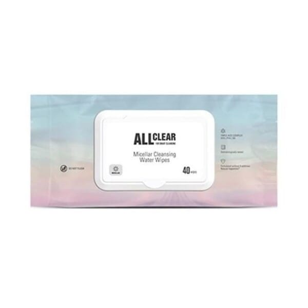 ザ·フェイスショップ オールクリア ミセラ クレンジングウォーター ティッシュ 40枚x6個