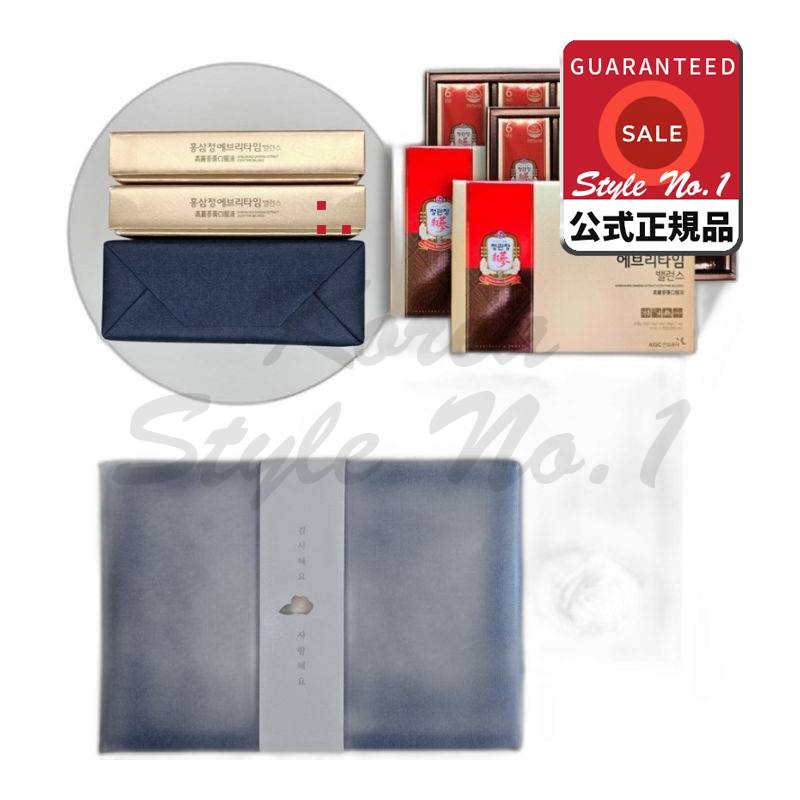 紅参亭 エブリタイムバランス 両親 お返し品 祝祭 健康ショッピングバッグギフトセット 400ml