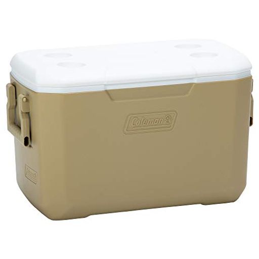 COLEMAN(コールマン) クーラーボックス ポリライト 48QT 約45L サンド 2000036679 アウトドア キャンプ 保冷3日 部活 釣り 水抜き弁付き 45L 防災