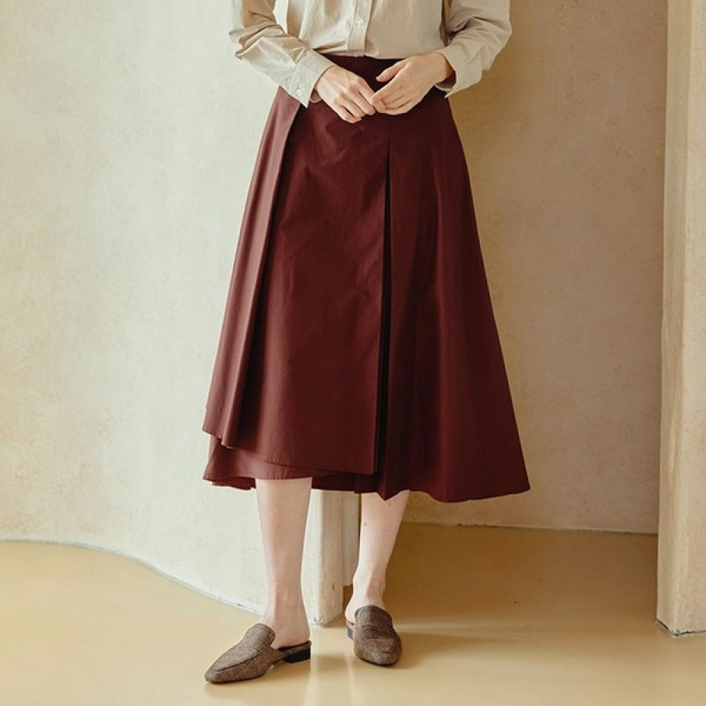 (リアーナニューヨーク) アンバランスラップロングスカート RQGWSK010