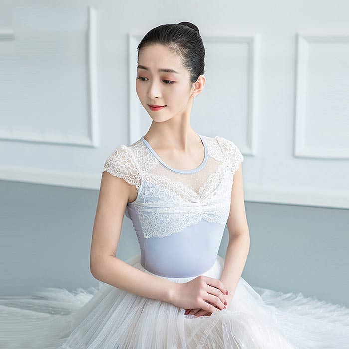 バレエ レオタード 大人 レース ホルターネック バレエレオタード 大人用 フレンチスリーブ 胸パッドポケット付き 大人バレエ レース 可愛い おしゃれ レオタード ハイネック レッスン着 練習 大人 5,137円