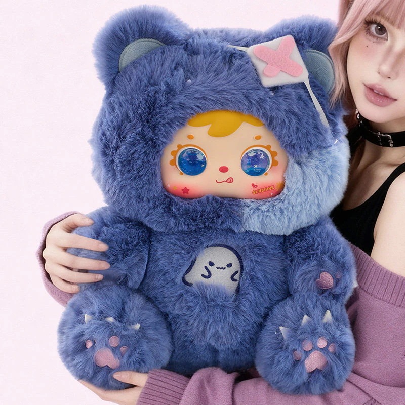 【正規品】三小毛(Samuel) 400% 30*25cm 可動式メガネフレーム Big Sizeぬいぐるみ ブラインドボックス プレゼント