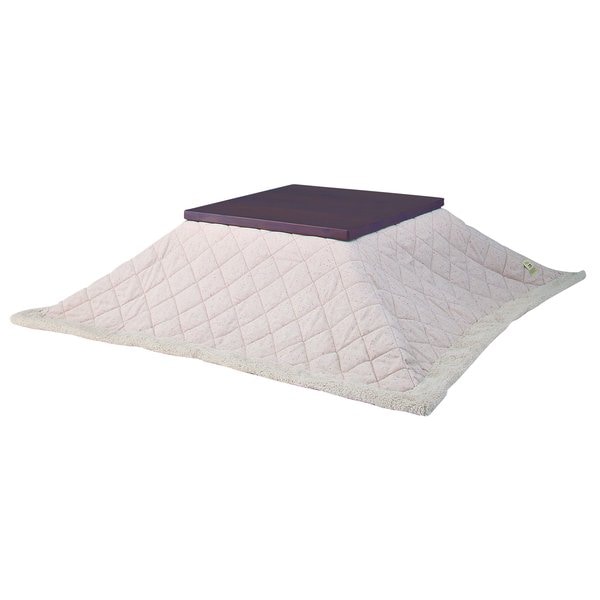 東谷 (AZUMAYA) 薄掛けコタツ布団 正方形 ツイード KK-101BE