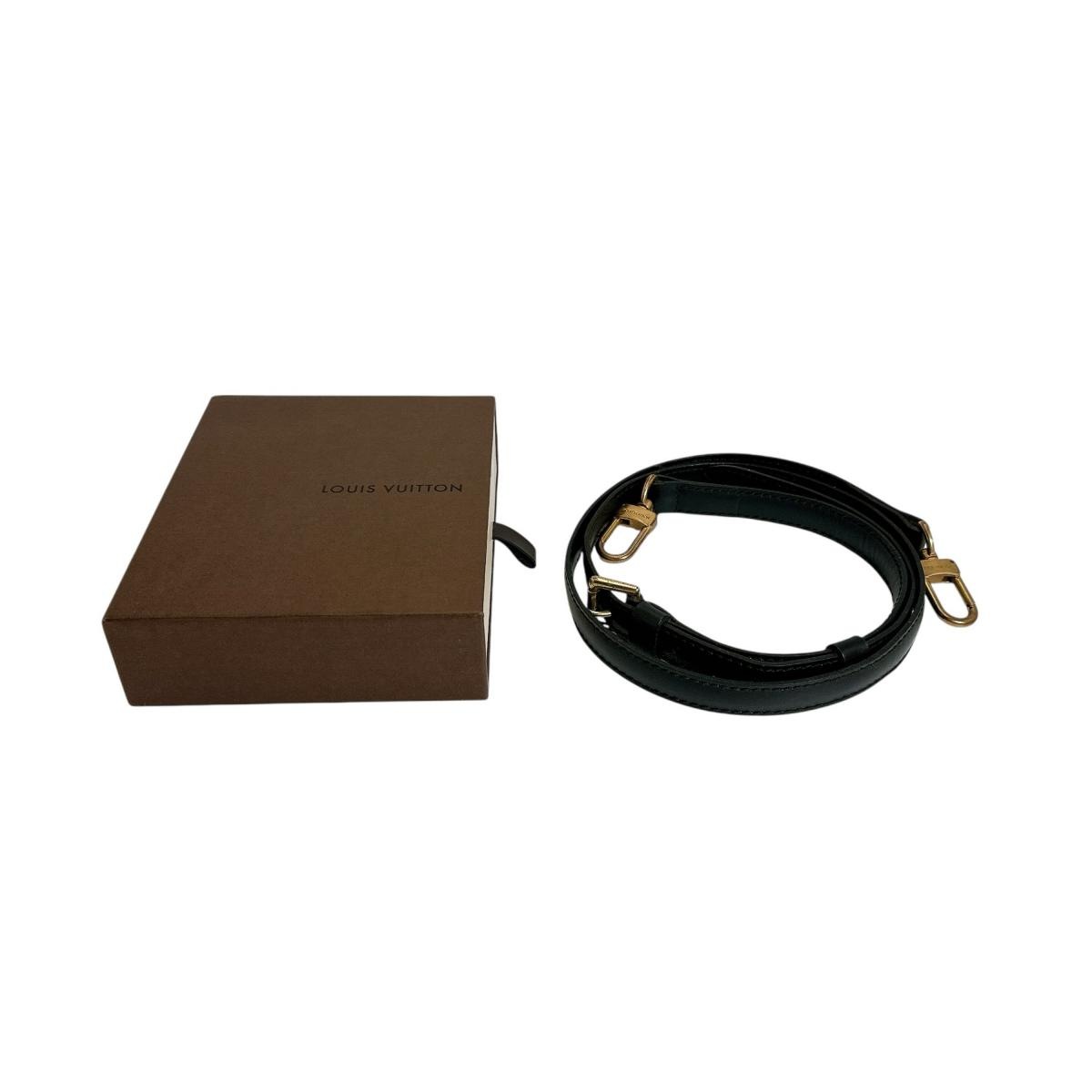 バッグアクセサリー エピ 肩掛けストラップ ブラック