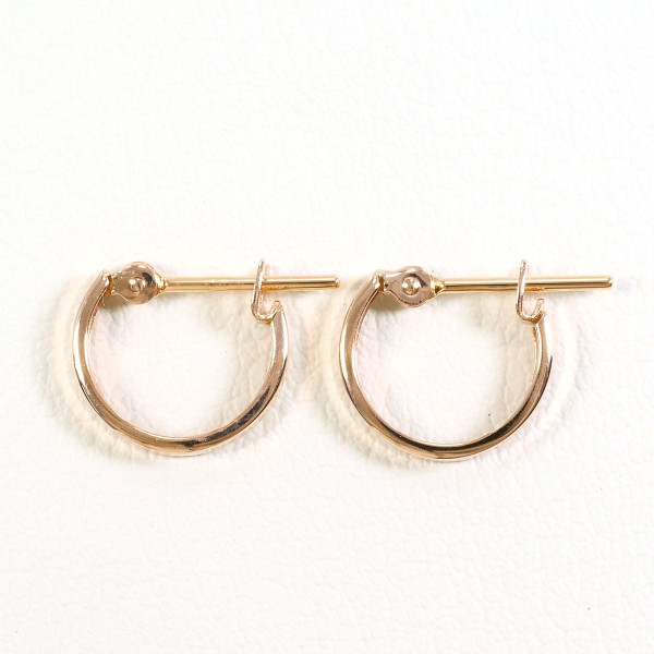 K18 18金 PG ピンクゴールド ピアス ジュエリー 中古