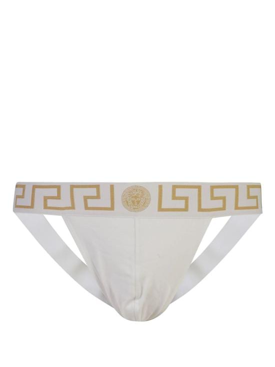VERSACE Men Lounge Wear AUU01017 1A10011A81H White