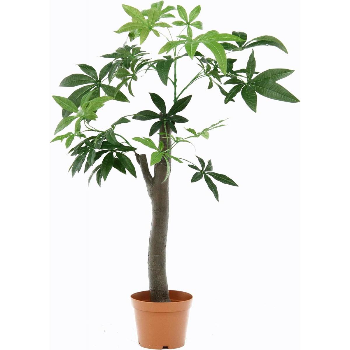 【I】不二貿易 フェイクグリーン インテリアグリーン パキラ 人口観葉植物 高さ150cm 大型 朴の木タイプ 52665 11,400円