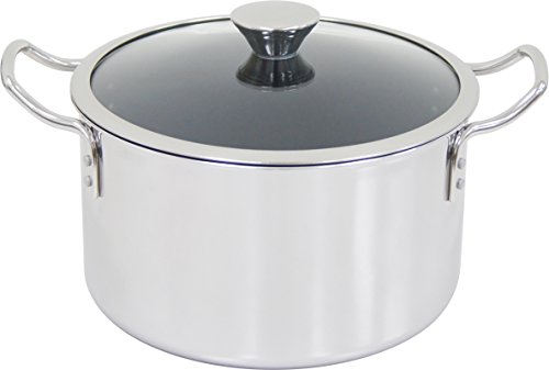 サイズ：4.7 L 直径 21 cm ウルシヤマ金属工業 デュオ IH 両手鍋 22cm DUO