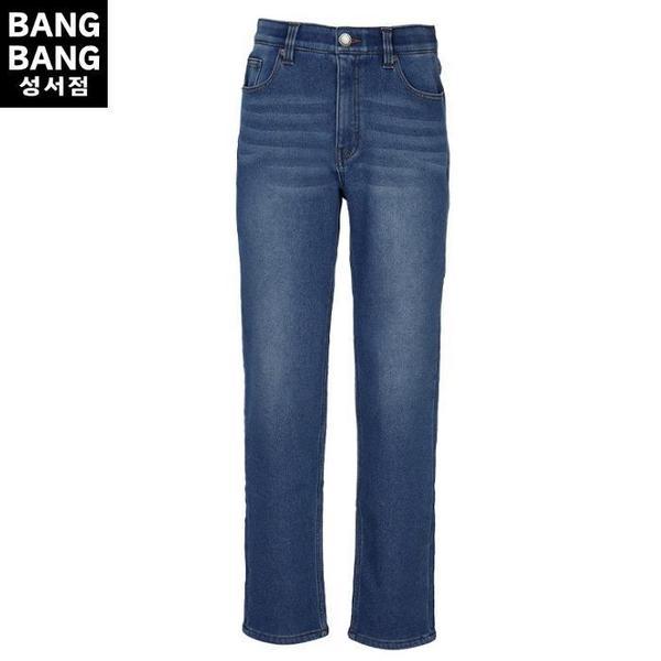 HC04 男性ボンディング起毛股上長スパン 冬デニム レギュラーフィット インバンド 暖かい着用感 (S42233242)