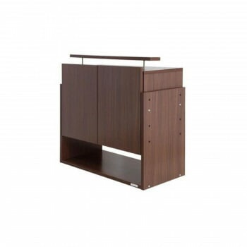 コレクションラック ワイド専用上置き ハイタイプ 奥行39cm用 CR-T8339UH　B/ブラウン