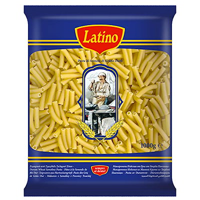 他サイト： Latino(ラティーノ) マカロニ ショートパスタ 1kg 大容量 業務用 [ パスタ デュラム小麦100% ギリシャ産 ]の商品画像