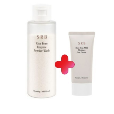 [セット]洗顔料 クレンジングパウダー 70g + 水分 日焼け止め SPF50 + PA++++50ml / 韓国コスメ/