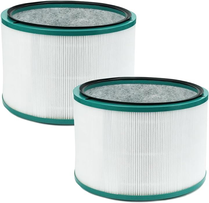 互換品 扇風機用 交換用フィルター 空気清浄機能付ヒーターフィルター Pure Hot + Cool( TP03 TP02 TP00 AM11 B, HP03 フィルター 2個入り)