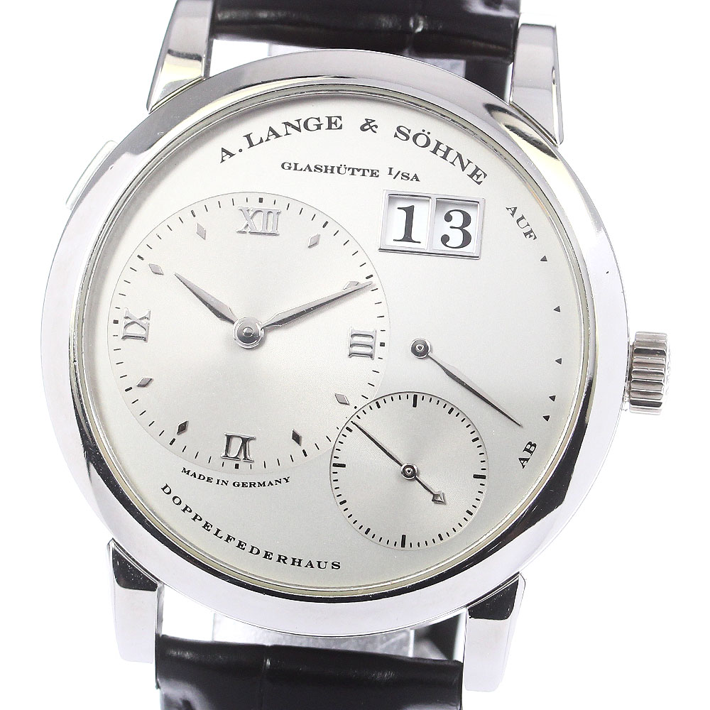 ランゲ＆ゾーネ A.LANGE＆SOHNE ランゲ1 101.025 PT950 スモールセコンド 手巻き メンズ _764910【中古】 1,606,605円