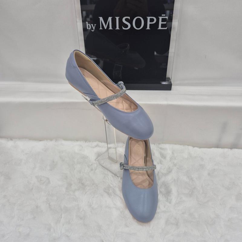 By 女性用宝石ストラップフラットシューズ 112HT435SI004 SKY 2 JJ 21,325円