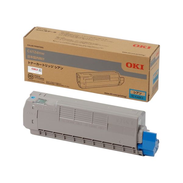 沖データ トナーカートリッジ シアン TC-C4DC1 1個 8,387円