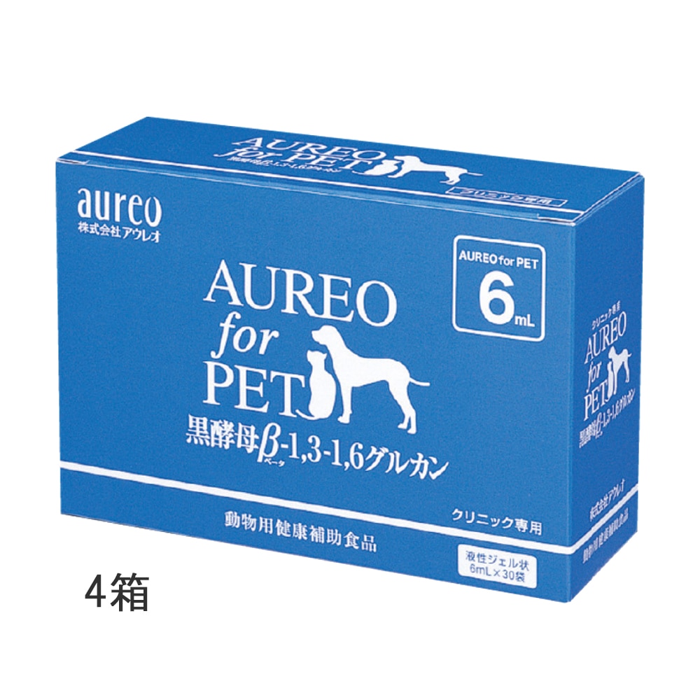 アウレオ for ペット(6ｍL)×30袋入×4箱　正規品