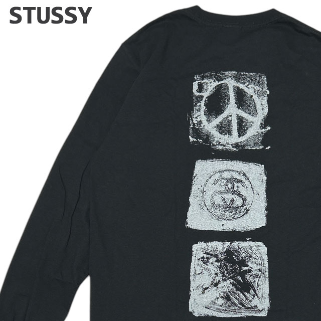 ステューシー STUSSY MONO LS TEE 長袖Tシャツ スケート ストリート エイトボール ストックロゴ 202-001362-041Tシャツ