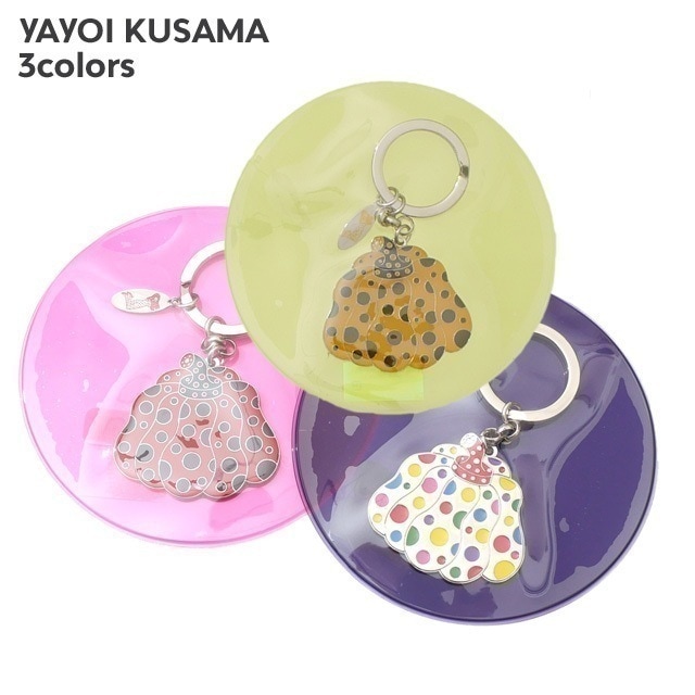 YAYOI KUSAMA ヤヨイ クサマ 草間彌生 KEYRING 南瓜 キーリング 278-000596-013