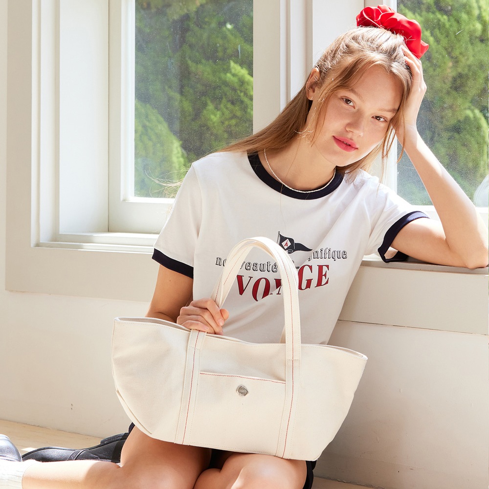 Seasonless Boat Canvas Bag_RED