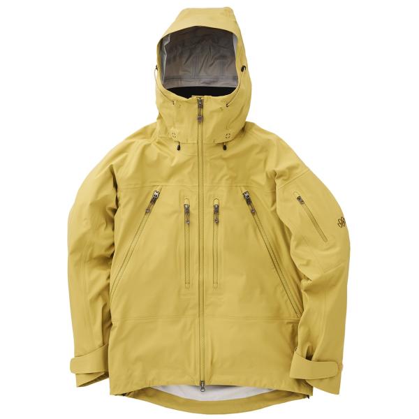 【Teton Bros.】TB JACKET ティートンブロス 防水透湿 登山用 マウンテンジャケット メンズ スキー スノーボード YELLOW
