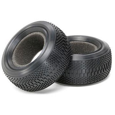 他サイト： 54185 OP.1185 4駆前輪デュアルブロックタイヤK(6225)の商品画像