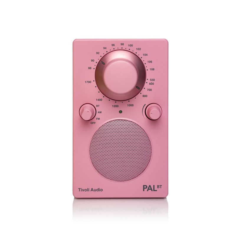 TIVOLIAUDIO　Bluetooth ポータブルラジオスピーカー PAL Bluetoothピンク PALBT9483JP ［Bluetooth対応］　PALBT-9483-JP