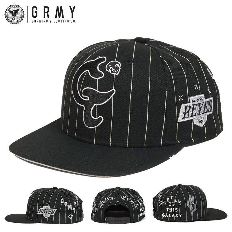 グライミー キャップ GRIMEY ベースボールキャップ 帽子 スナップバック メンズ レディース ブランド 大きいサイズ おしゃれ 黒 ストリート
