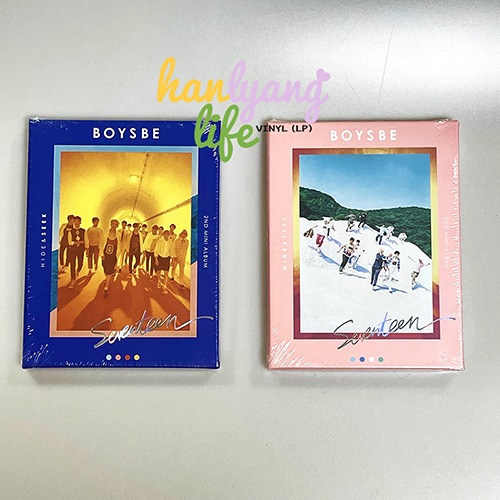 アルバムボーイズビーSEVENTEENミニ2集BOYS BE再発売2種セット_初回限定/ポスタープレゼント終了