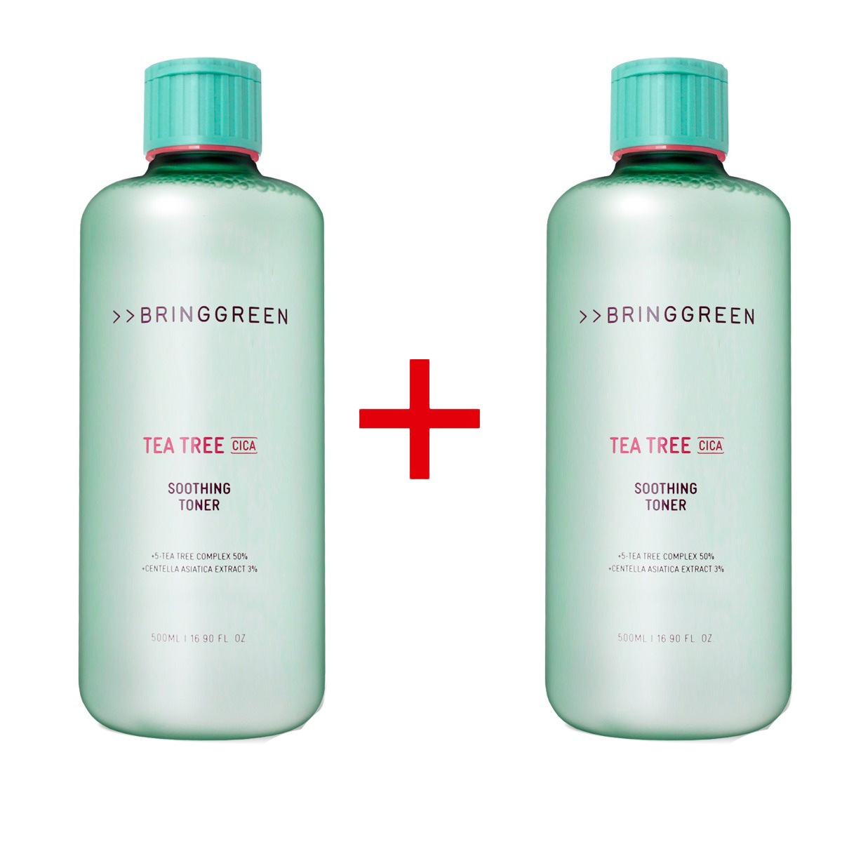【ブリングリーン】ティーツリーシカスージングトナー500ml+500ml