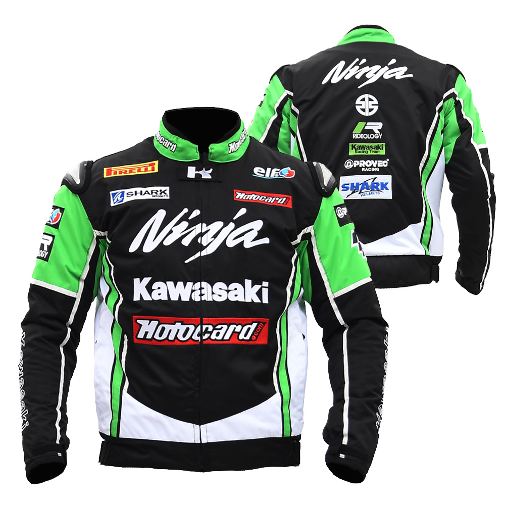 バイクウエア ライダース ジャケット カワサキKAWASAKI メッシュ バイクウエア ライダース ジャケット カワサキKAWASAKI メッシュ