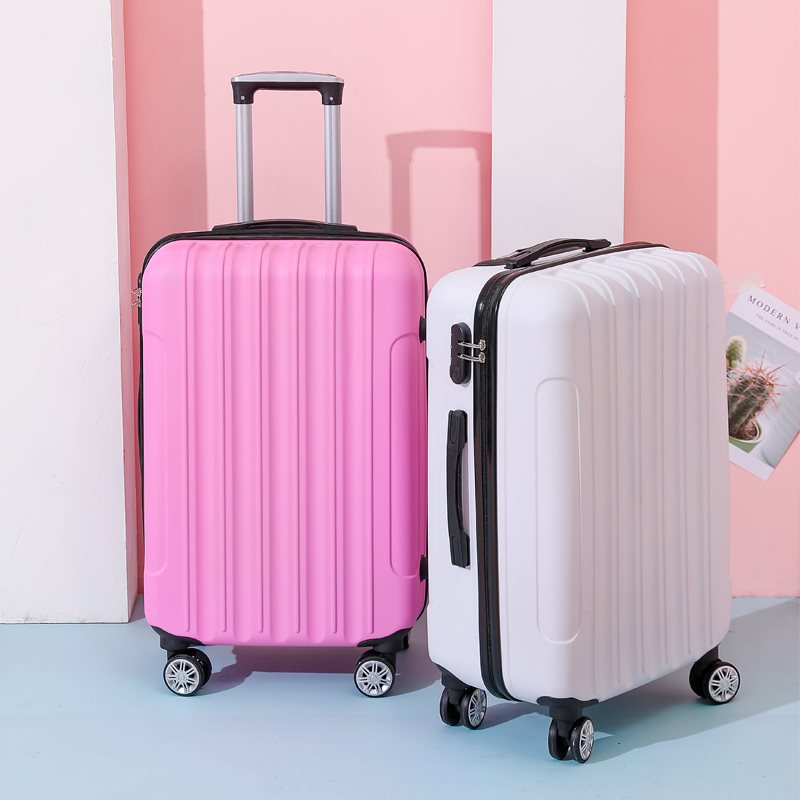 女性と男性のためのスーツケーストロリーケースパスワード旅行用スーツケース20インチ搭乗用スーツケース小型軽量丈夫で耐久性のある学生用