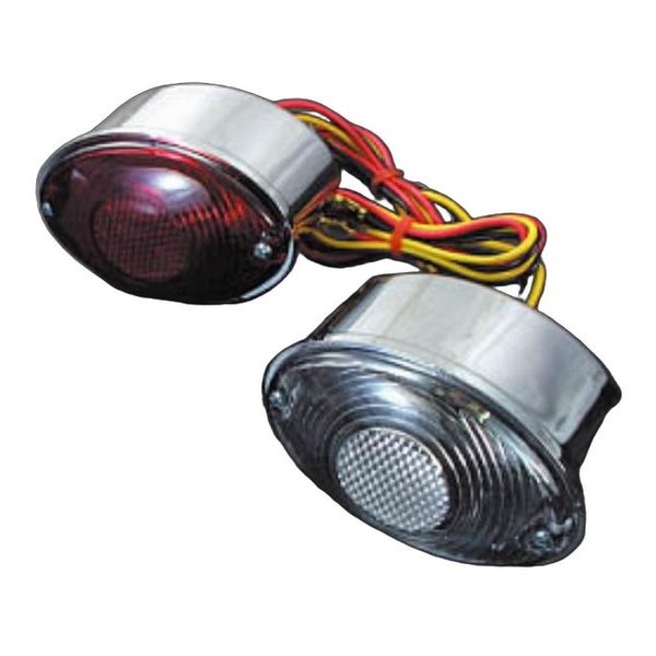 LUKE LEDテールランプ ミニキャッツアイ CL LK-3012CL