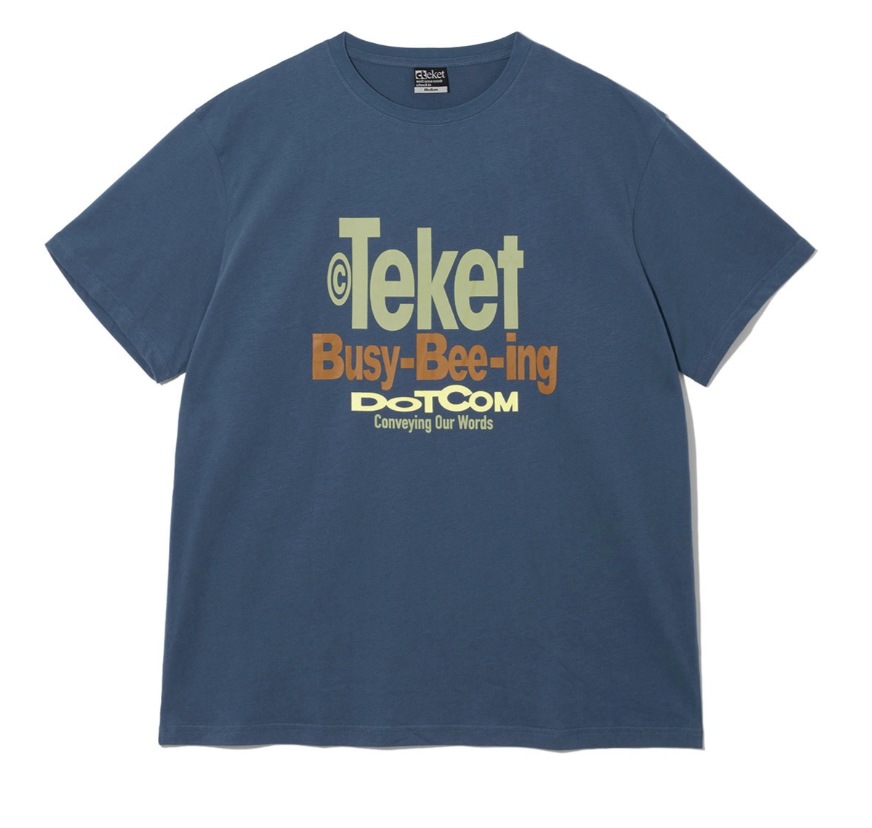 テケット Beeing Tee Blue