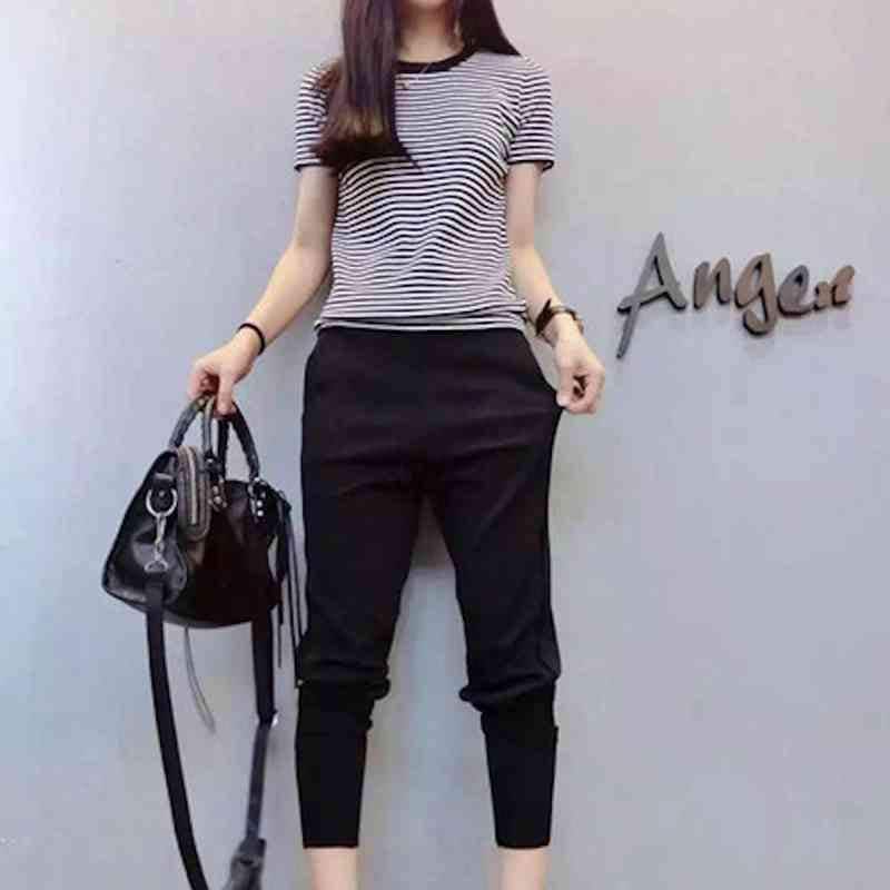 Tシャツ レディース 大人 40代 ブランド かわいい 夏 ゆったり ロング スポーツ トレーナー Vネック ブラウス 人気 ジム 涼しい おしゃれ 7分袖 ティーシャツ 5分袖 半袖 ブラック 薄手