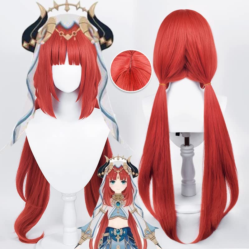 原神 げんしん ニィロウ 風 コスプレ ウィッグ かつら ハロウィン 専用ネット