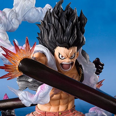 バンダイスピリッツ 【再生産】フィギュアーツZERO モンキー・D・ルフィ ギア4 -スネイクマン・王蛇-（ONE PIECE ゾウ～ホールケーキアイランド編） フィギュア FZERO モンキーDルフ