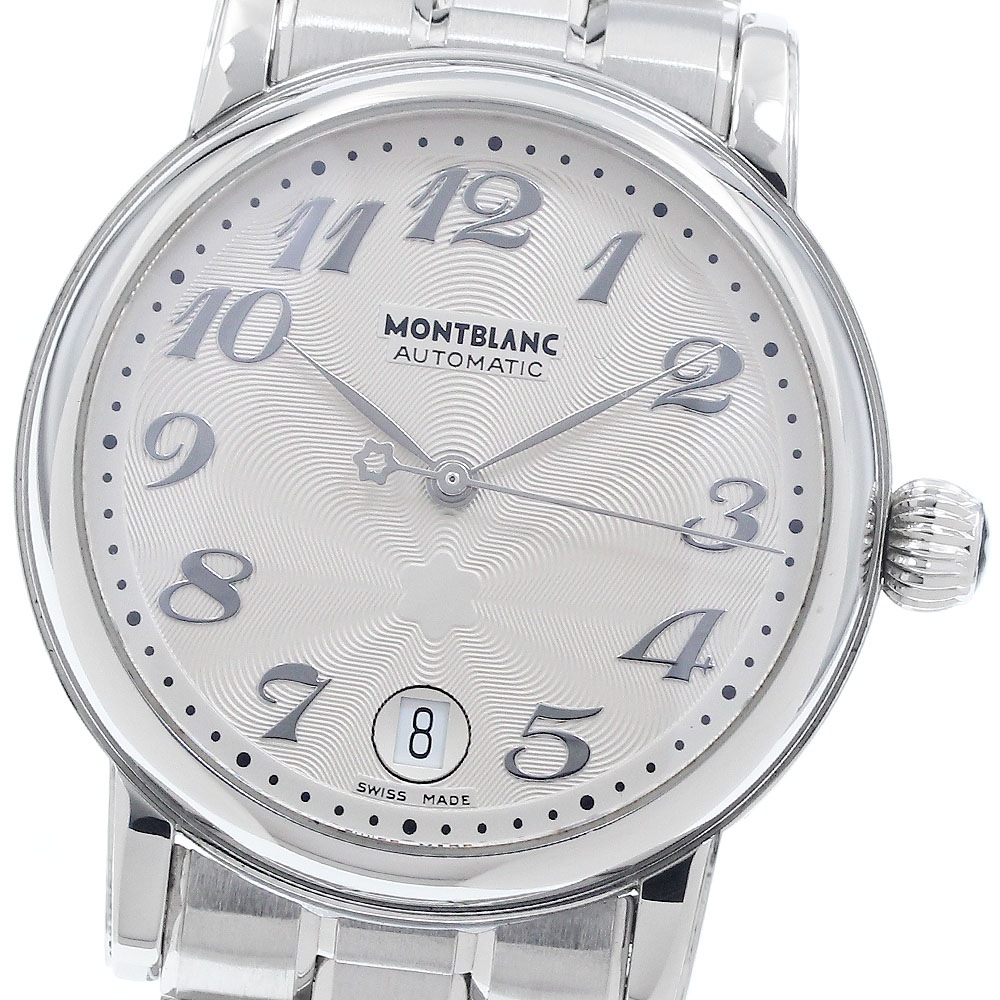 モンブラン MONTBLANC 7042 マイスターシュティック デイト 自動巻き メンズ 良品 _942531【中古】