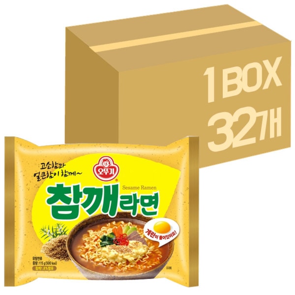 オットゥギ ごまラーメン x 32袋 / ラーメン 袋 ラーメン 一箱 5,528円