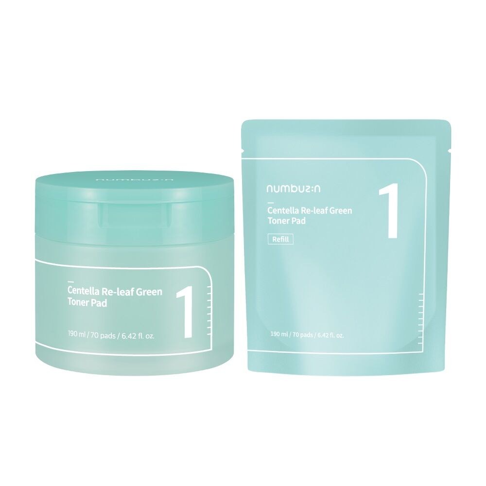 1番シカを着替えたグリーンパッド本品70枚＋詰め替え70枚