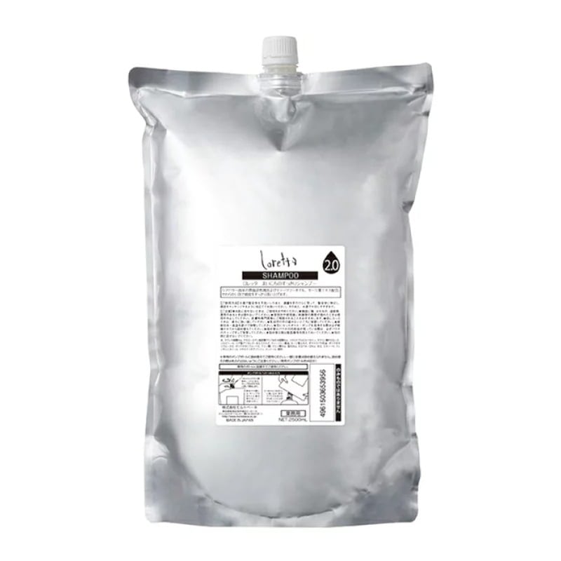 ロレッタ すっきり シャンプー まいにちのすっきりシャンプー 2500mL 詰め替え ノンシリコンシャンプー ノンシリコン 地肌 すっきり 詰め替え サロン専売品 美容室