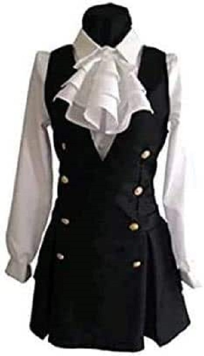 白鬼院凜々蝶 しらきいんりりちよ 髏々宮カルタ ろろみやかるた コスプレ衣装 イベント 仮装 ハロウイン クリスマス 文化祭