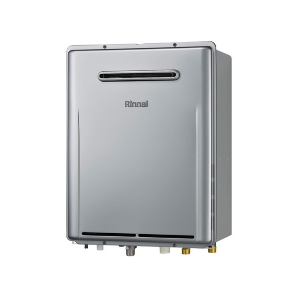 RUF-E2406AW-LP シャイニーシルバー エコジョーズ [ガス給湯器(プロパンガス用 24号 屋外壁掛形PS設置不可 フルオート)]