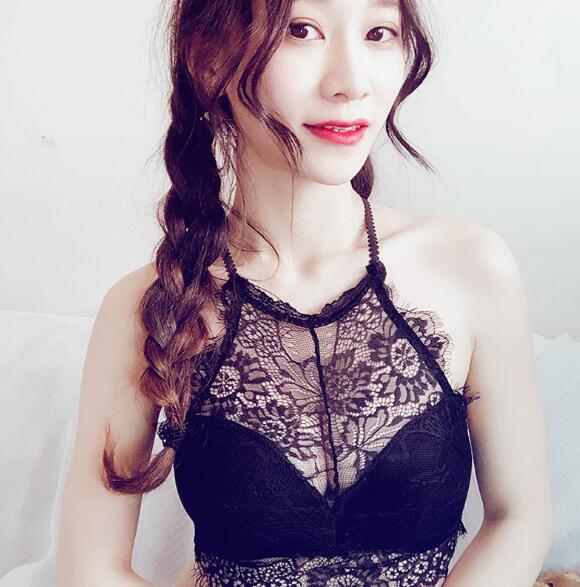 【秦】【2点購入で150OFF】【新品開催 】新作レディースブラジャーセクシーブラジャー吊りベスト2色