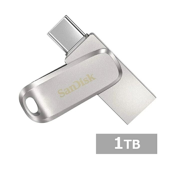 サンディスク USBメモリ SDDDC4-1T00-G46 Ultra Dual Drive Luxe USB Type-C 1TB Sandisk iPhone iPad Android U
