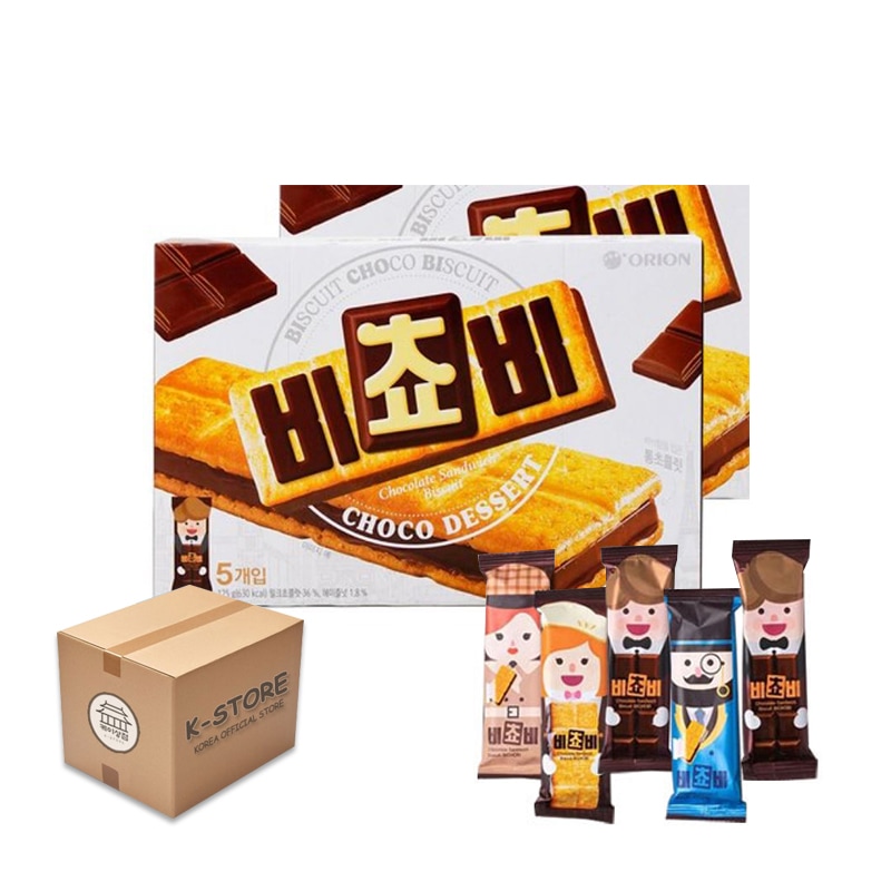[業者向け] ビチョビ 5個入 48ケース / 2BOX 大容量 韓国お菓子